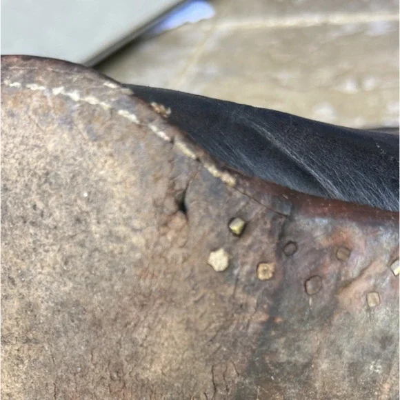 Nocona Imperial Calf Western Boots Men's 10D Black Square Toe - Picture 6 of 12